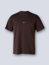 Camiseta Casual Hombre Oversized 100% Algodón G90 Brown